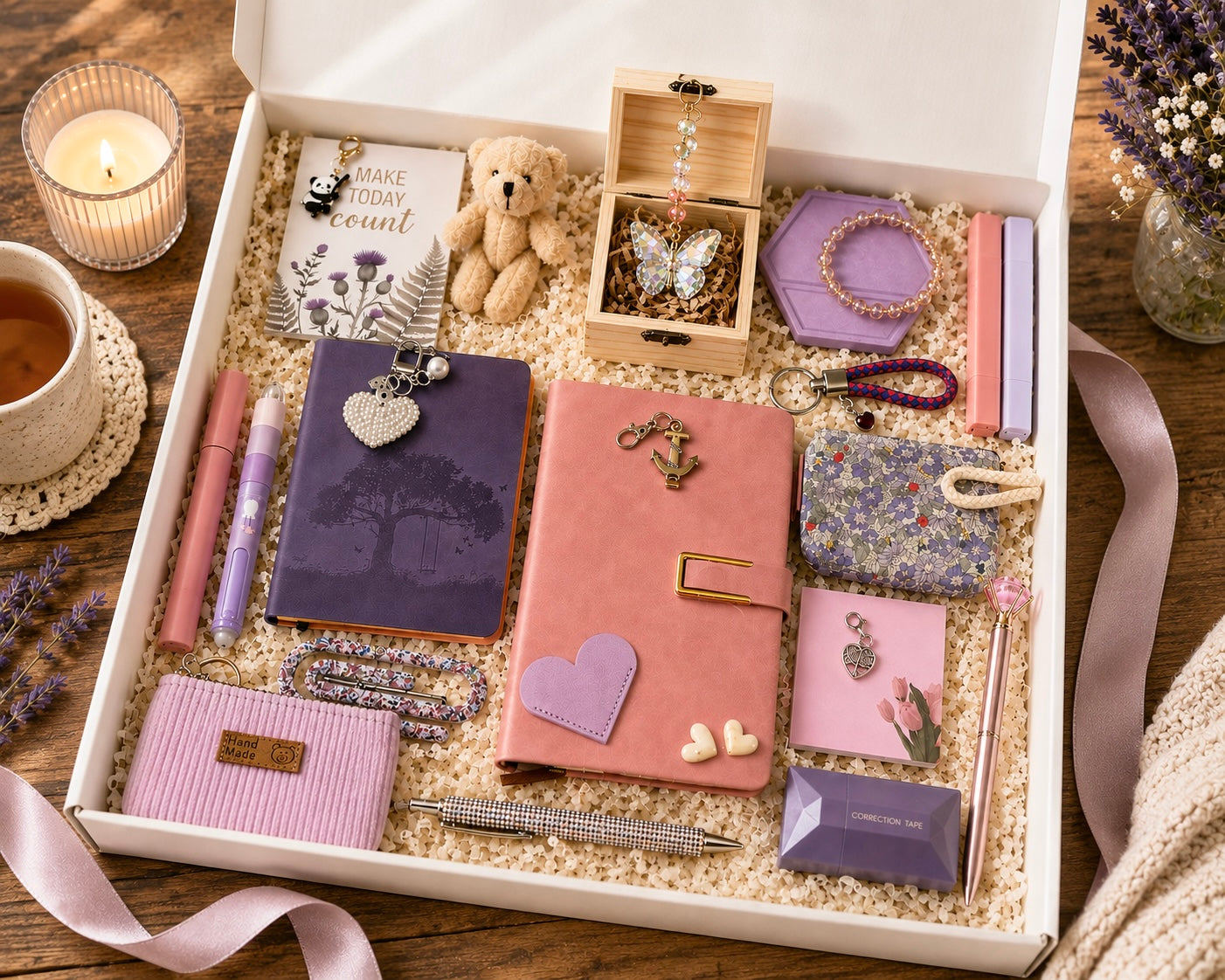 The Peace Anchor Box – Lavender & Blush Pink 💜🩷