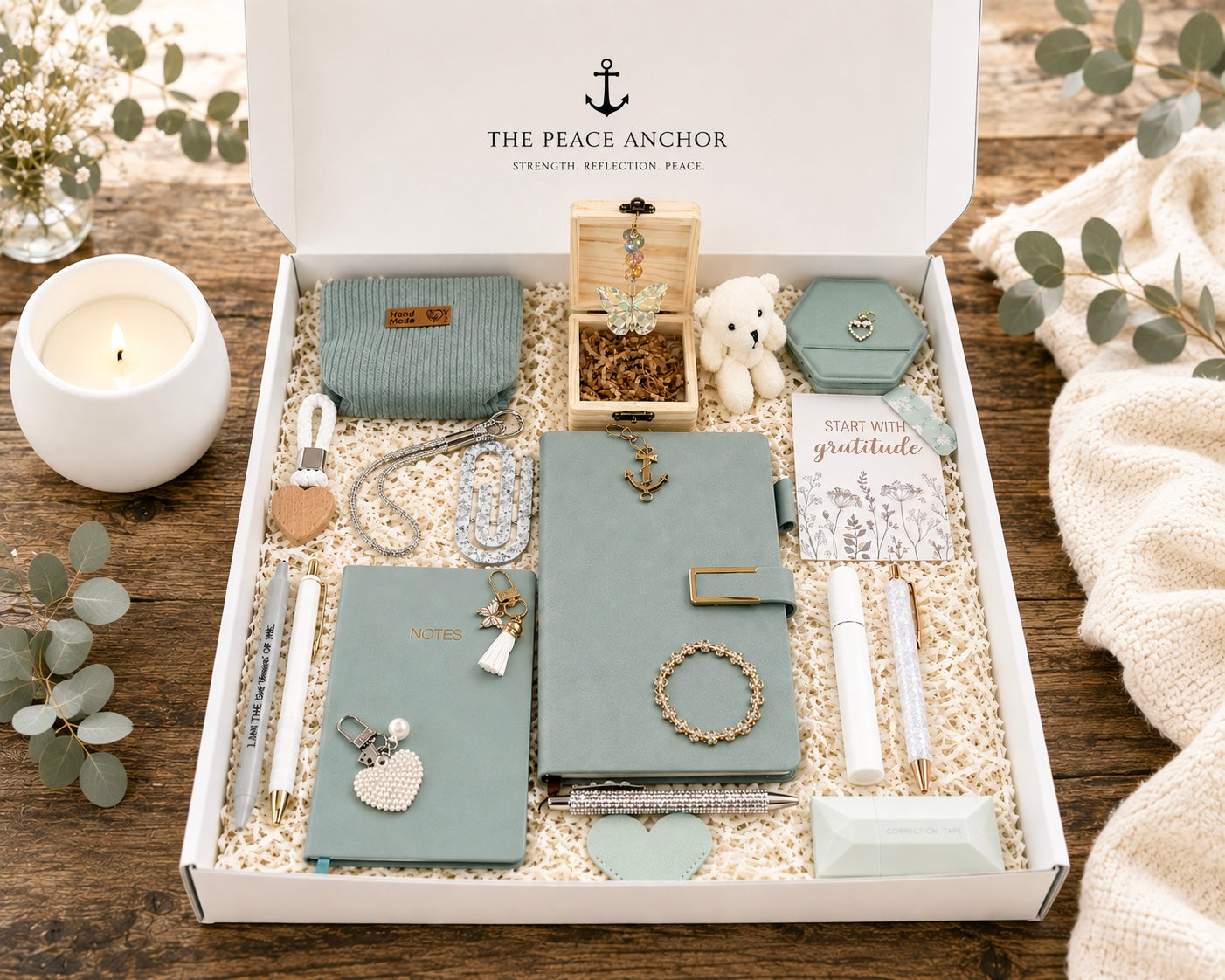 The Peace Anchor Box – Sage & Serenity 💚🤍